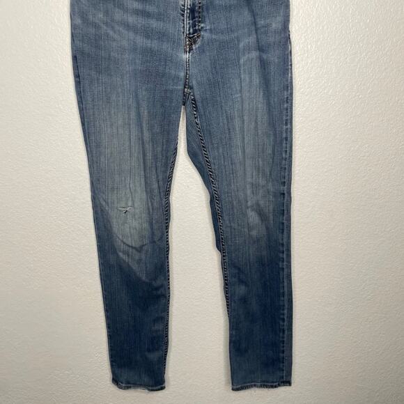 Banana Republic Mens Jeans 34 Tapered Denim Blue Casual Light Wash 34x32 - Picture 9 of 14